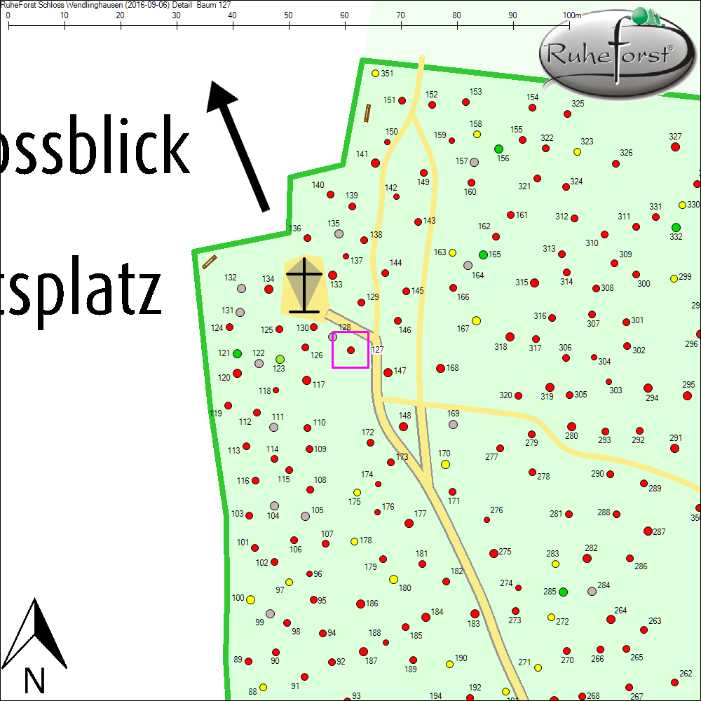 Detailkarte zu Baum 127